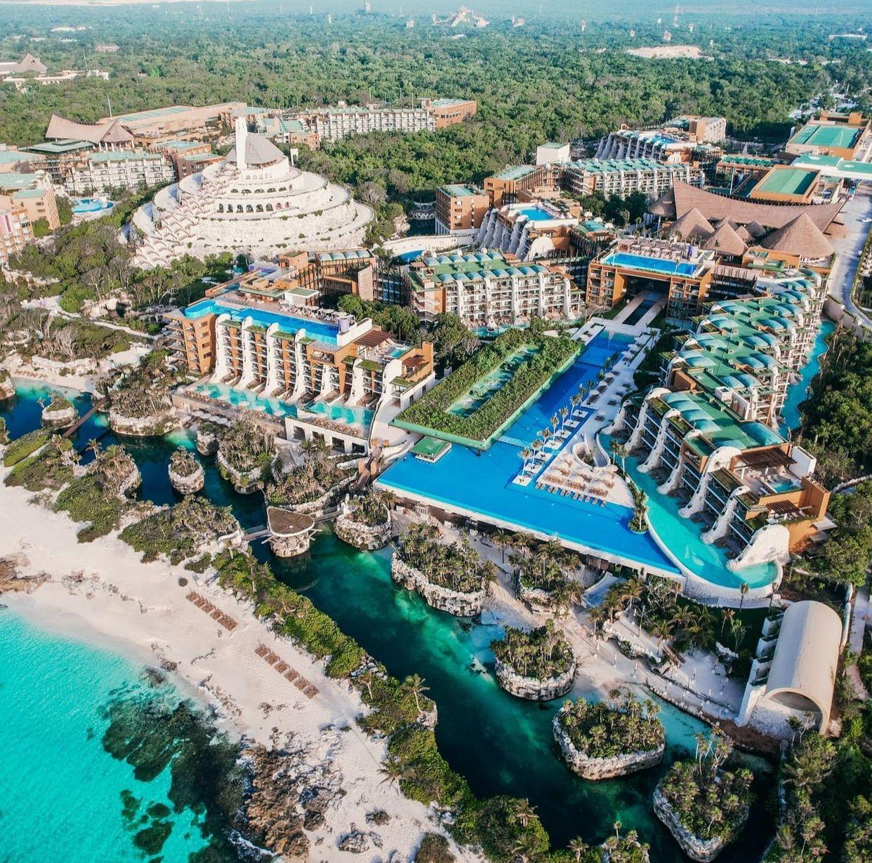 Vista aérea de Hotel Xcaret